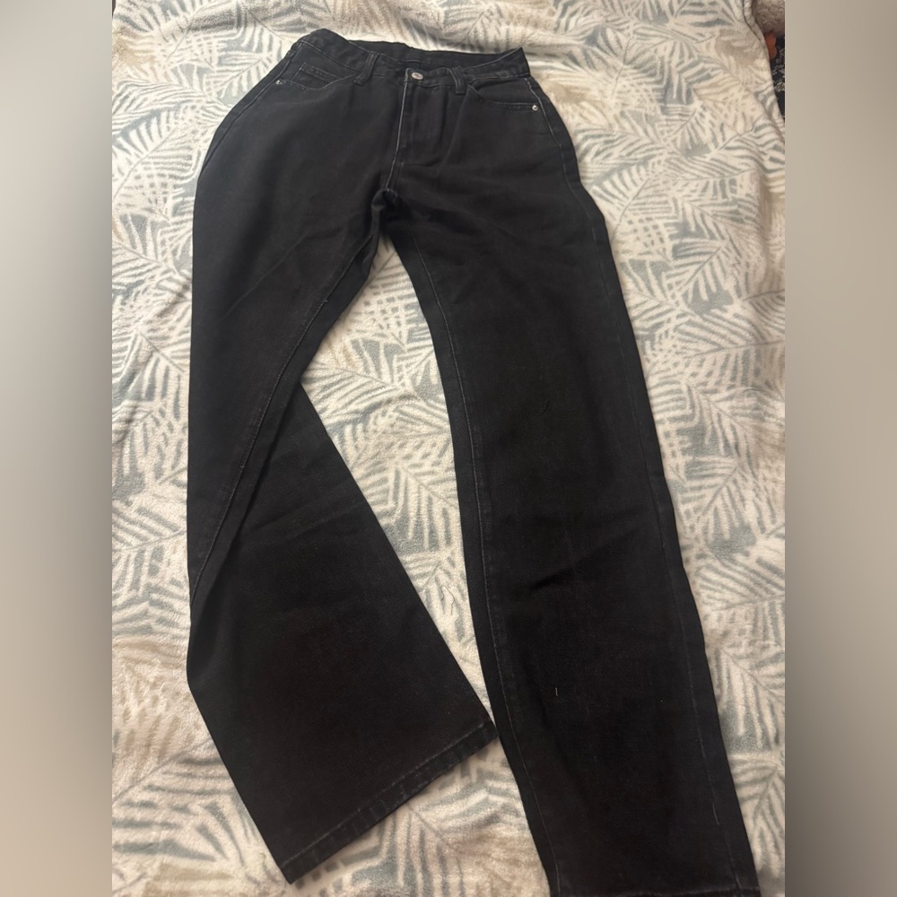 SHEIN Classic Black Jeans